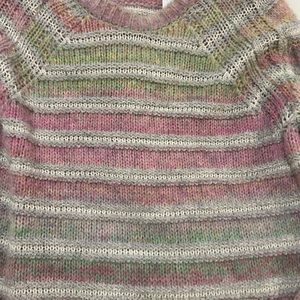 Intermix colorful pastel sweater with tags